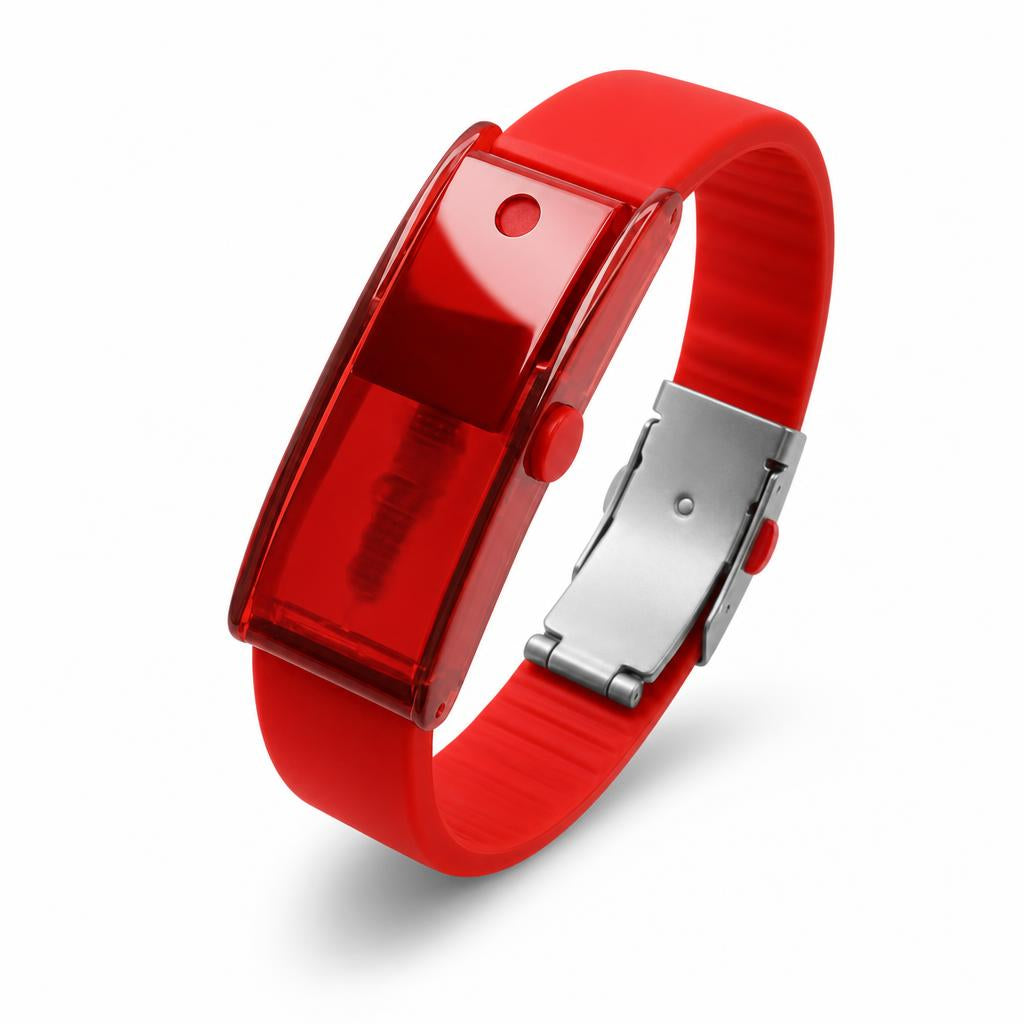 VANTAIR aromatherapy diffuser bracelet in red